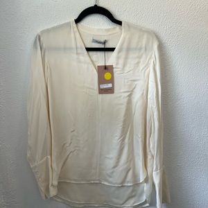 MM Lafleur Iliana Top, 100% silk - size S